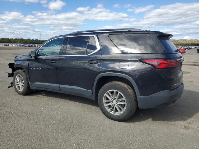 1GNEVHKW8PJ160906 - 2023 CHEVROLET TRAVERSE LT BLACK photo 2