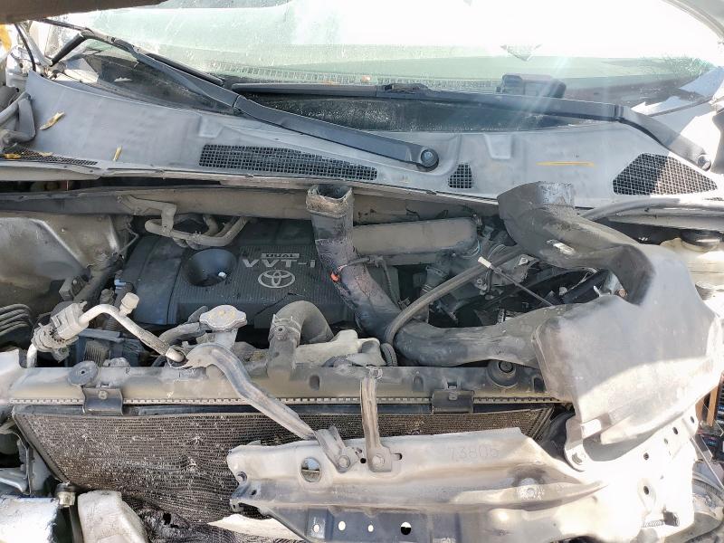 JTEDA41A092007041 - 2009 TOYOTA HIGHLANDER SILVER photo 12