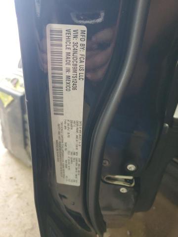 3C4NJDCB9MT512436 - 2021 JEEP COMPASS LIMITED BLACK photo 14