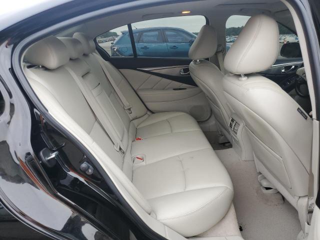 JN1BV7AP7EM681436 - 2014 INFINITI Q50 BASE أسود صورة 10