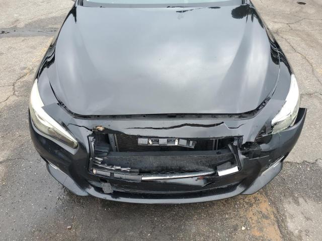 JN1BV7AP7EM681436 - 2014 INFINITI Q50 BASE أسود صورة 11