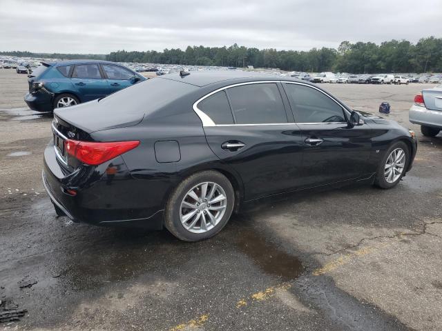 JN1BV7AP7EM681436 - 2014 INFINITI Q50 BASE أسود صورة 3