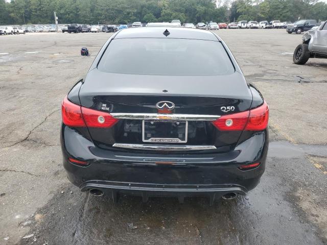 JN1BV7AP7EM681436 - 2014 INFINITI Q50 BASE أسود صورة 6