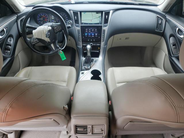 JN1BV7AP7EM681436 - 2014 INFINITI Q50 BASE أسود صورة 8