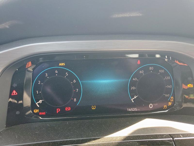 1V2WE2CA0SC220492 - 2025 VOLKSWAGEN ATLAS CROS SE 白色 照片 9