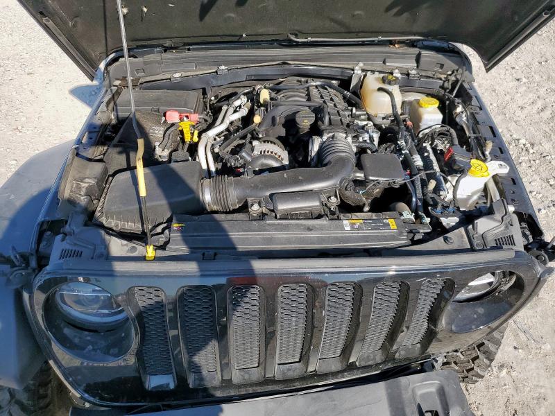 1C4HJXDG8NW160406 - 2022 JEEP WRANGLER U SPORT Սև լուսանկար 12