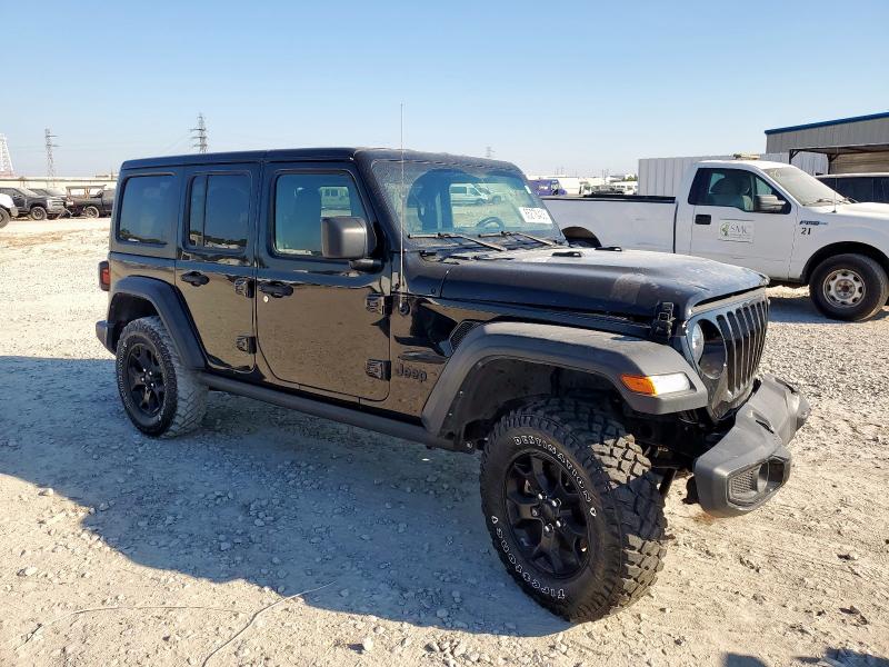 1C4HJXDG8NW160406 - 2022 JEEP WRANGLER U SPORT Սև լուսանկար 4
