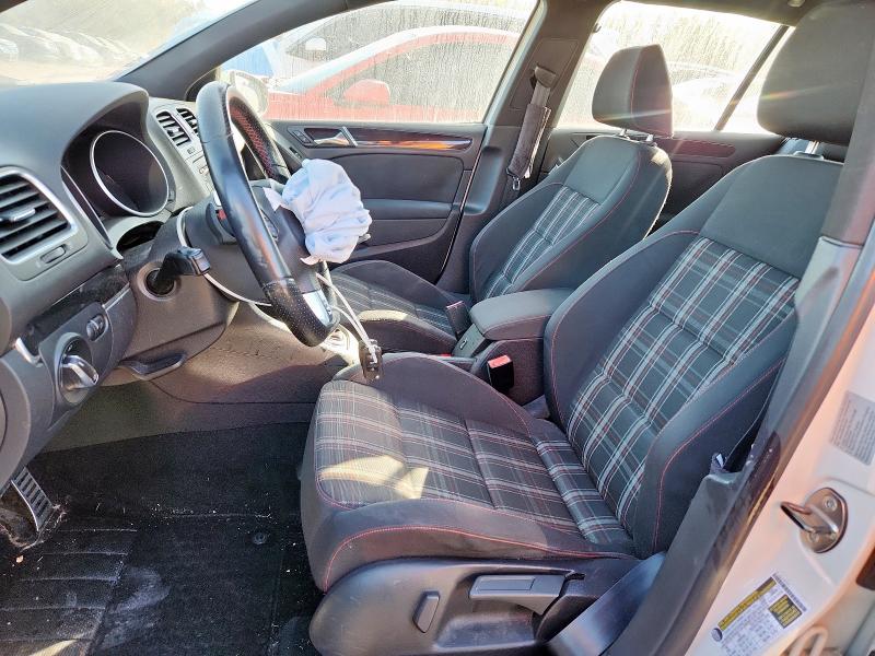 WVWHV7AJ8AW257541 - 2010 VOLKSWAGEN GTI თეთრი ფოტო 7