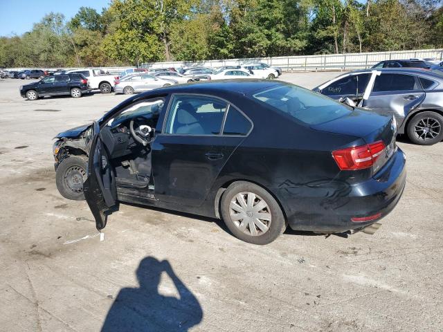 3VW2K7AJ7FM271336 - 2015 VOLKSWAGEN JETTA BASE BLACK photo 2