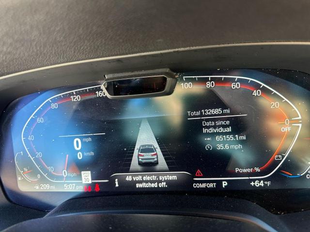 5UXCW2C05M9D86680 - 2021 BMW X7 XDRIVE40I Schwarz Foto 9