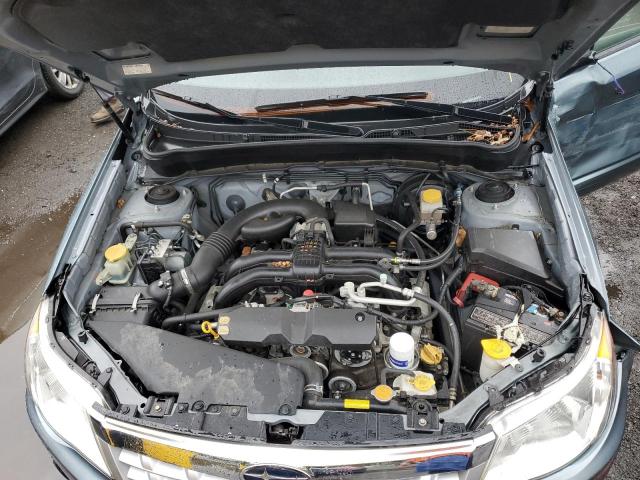 JF2SHADCXCH462889 - 2012 SUBARU FORESTER 2.5X PREMIUM ლურჯი ფოტო 12