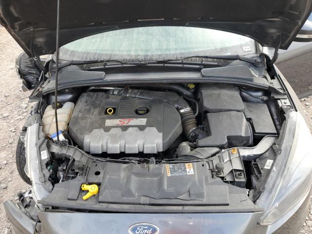 1FADP3L91JL234887 - 2018 FORD FOCUS ST CHARCOAL photo 11