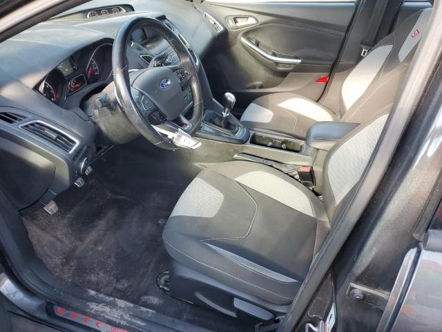 1FADP3L91JL234887 - 2018 FORD FOCUS ST CHARCOAL photo 7