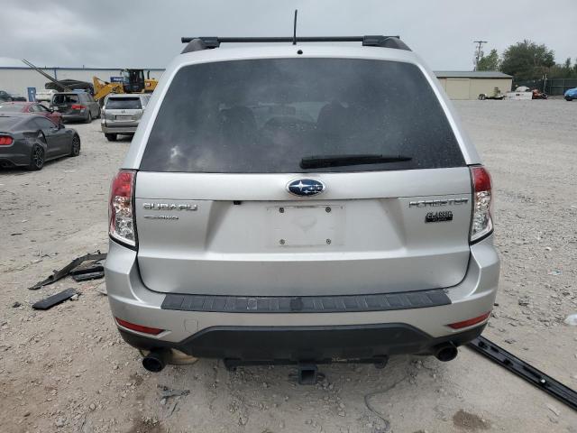 JF2SHBEC8BH748758 - 2011 SUBARU FORESTER LIMITED SILVER photo 6