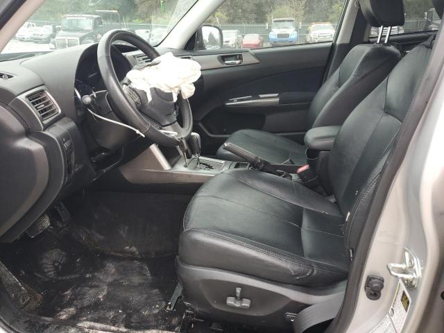 JF2SHBEC8BH748758 - 2011 SUBARU FORESTER LIMITED SILVER photo 7