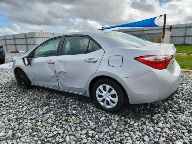 2T1BURHEXFC357895 - 2015 TOYOTA COROLLA L SILVER photo 2