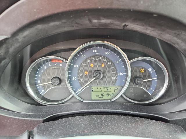 2T1BURHEXFC357895 - 2015 TOYOTA COROLLA L SILVER photo 9