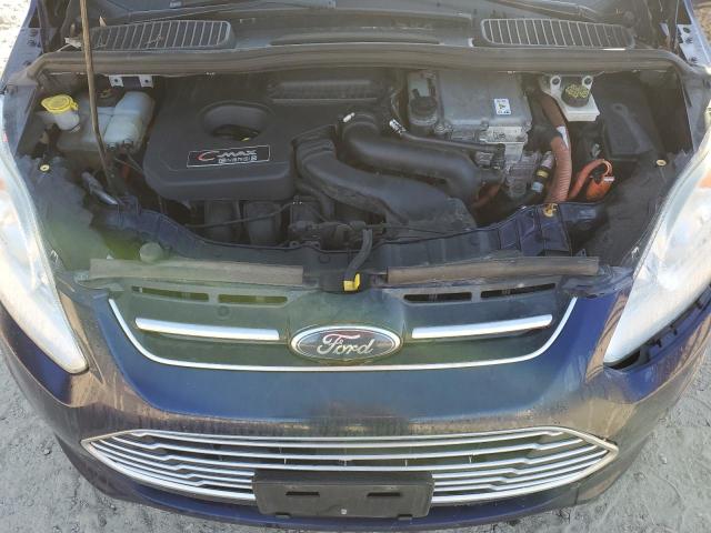 1FADP5CU0GL111672 - 2016 FORD C-MAX PREMIUM SEL BLUE photo 12