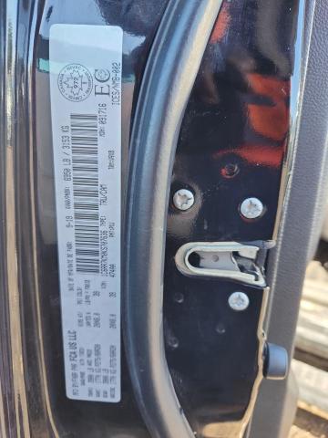 1C6RR7KM0KS707636 - 2019 RAM 1500 CLASS TRADESMAN Czarny zdjęcie 12