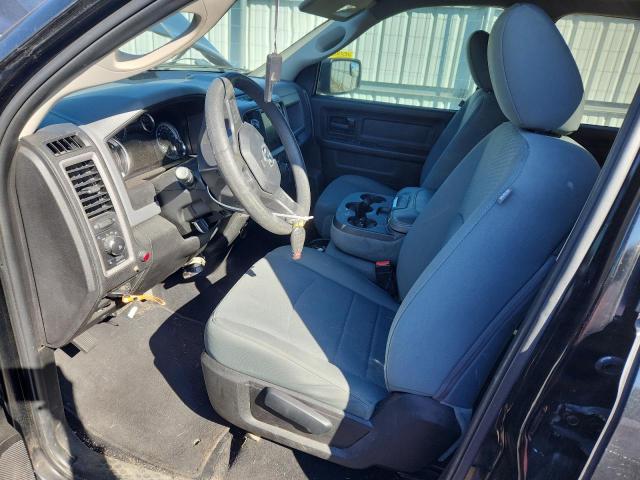 1C6RR7KM0KS707636 - 2019 RAM 1500 CLASS TRADESMAN Czarny zdjęcie 7