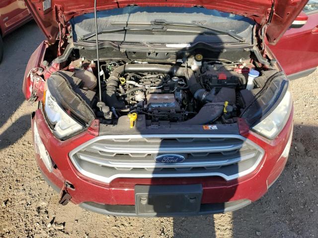 MAJ3S2GE9KC277659 - 2019 FORD ECOSPORT SE RED photo 11