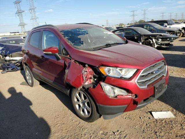 MAJ3S2GE9KC277659 - 2019 FORD ECOSPORT SE RED photo 4