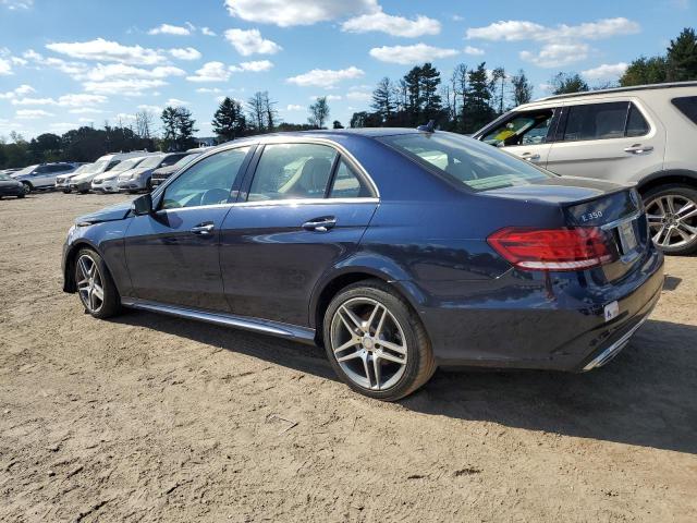 WDDHF8JB1EA921215 - 2014 MERCEDES-BENZ E 350 4MATIC BLUE photo 2