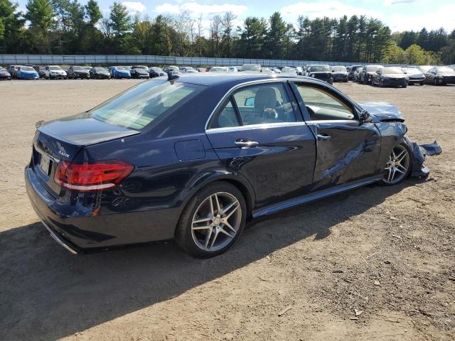 WDDHF8JB1EA921215 - 2014 MERCEDES-BENZ E 350 4MATIC BLUE photo 3