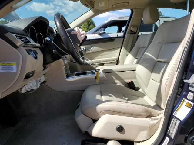 WDDHF8JB1EA921215 - 2014 MERCEDES-BENZ E 350 4MATIC BLUE photo 7