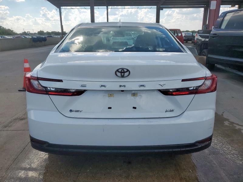 4T1DAACK3SU522579 - 2025 TOYOTA CAMRY XSE WHITE photo 6