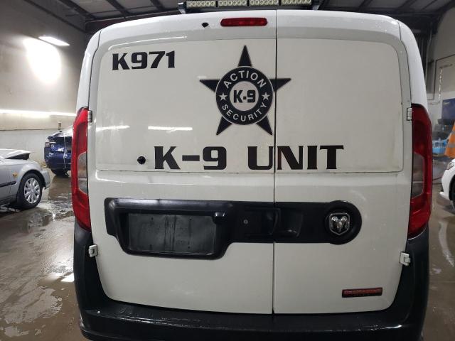 ZFBERFAT9G6A94237 - 2016 RAM PROMASTER WHITE photo 6