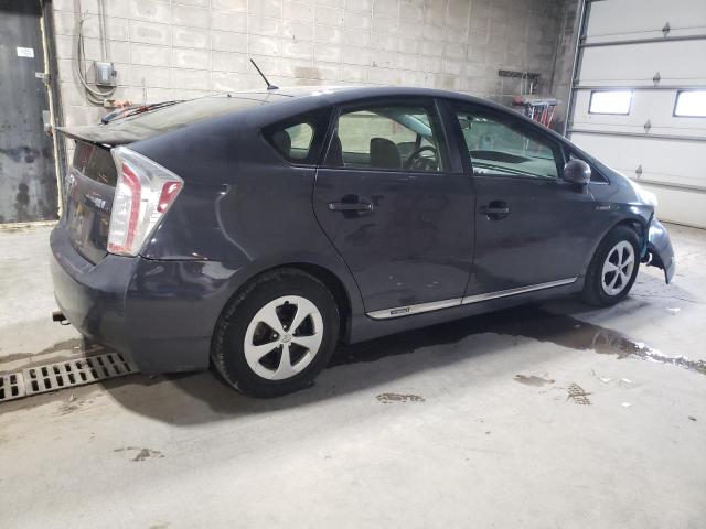 JTDKN3DU6D1656602 - 2013 TOYOTA PRIUS 灰色 照片 3