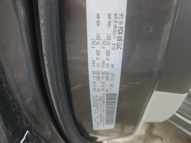 2C4RC1BG7KR507727 - 2019 CHRYSLER PACIFICA TOURING L CHARCOAL photo 13