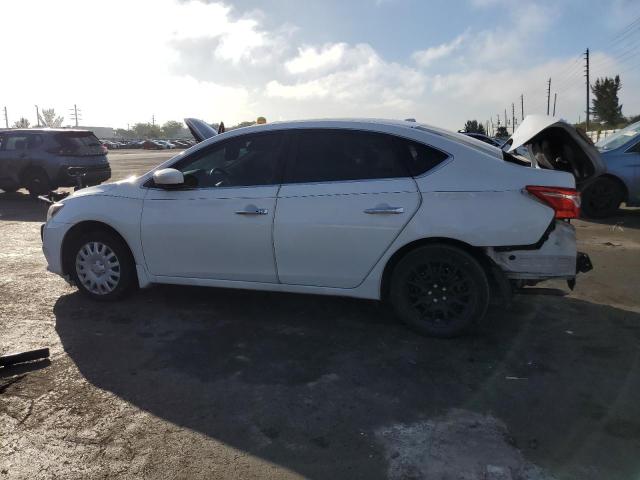 3N1AB7AP1GL636106 - 2016 NISSAN SENTRA S WHITE photo 2