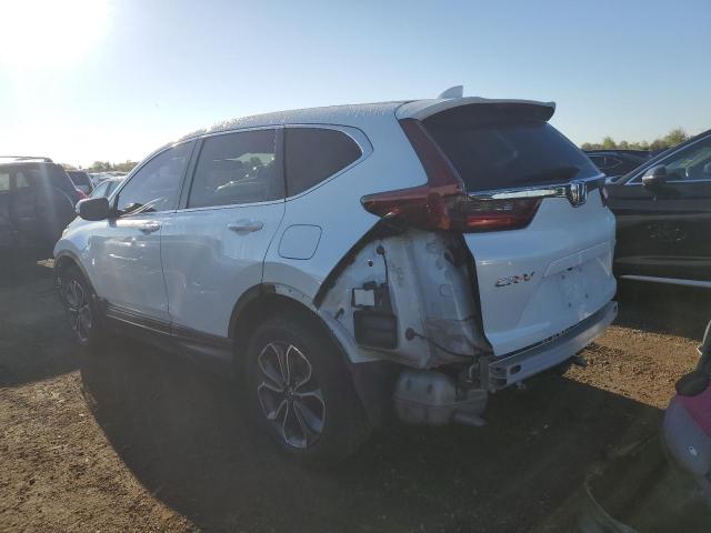 5J6RW2H80LL010634 - 2020 HONDA CR-V EXL WHITE photo 2