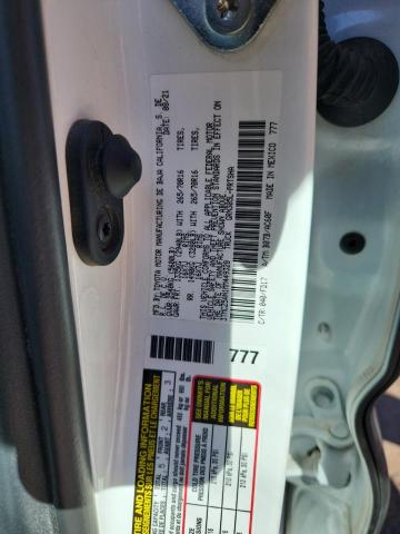 3TMCZ5AN1MM449328 - 2021 TOYOTA TACOMA DOUBLE CAB Weiß Foto 12