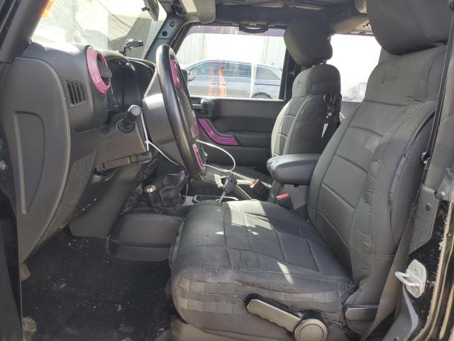 1C4AJWAG1CL258837 - 2012 JEEP WRANGLER SPORT BLACK photo 7