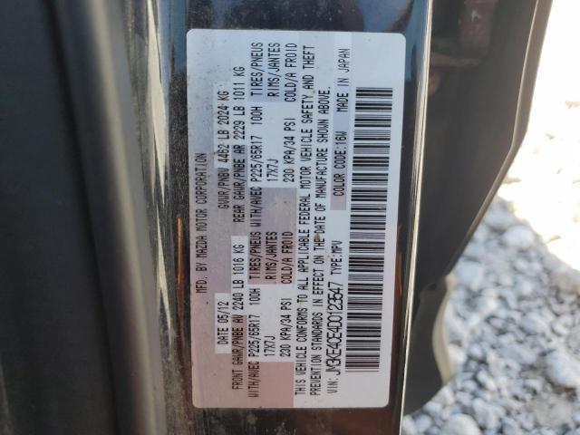 JM3KE4CE4D0123547 - 2013 MAZDA CX-5 TOURING Schwarz Foto 14