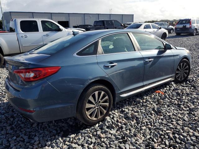 5NPE34AF2GH314771 - 2016 HYUNDAI SONATA SPORT ლურჯი ფოტო 3