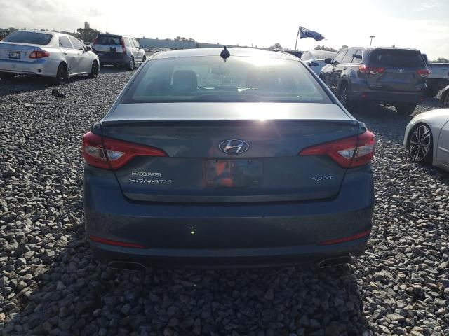 5NPE34AF2GH314771 - 2016 HYUNDAI SONATA SPORT ლურჯი ფოტო 6