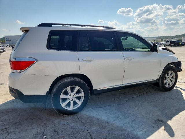 5TDZK3EH8CS071952 - 2012 TOYOTA HIGHLANDER BASE Սպիտակ լուսանկար 3