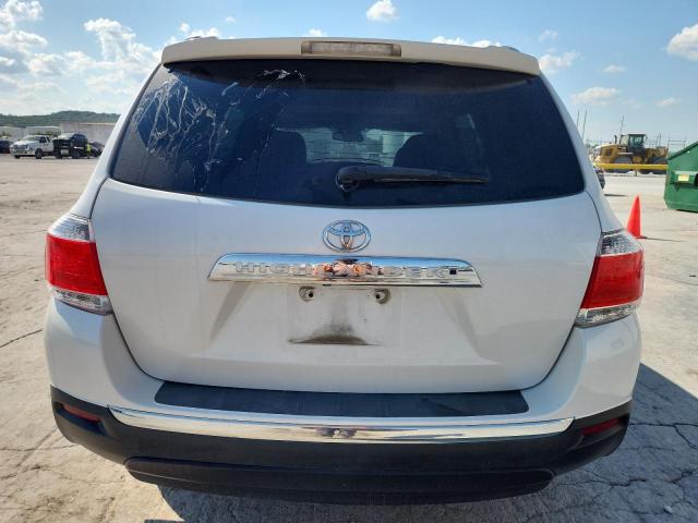 5TDZK3EH8CS071952 - 2012 TOYOTA HIGHLANDER BASE Սպիտակ լուսանկար 6