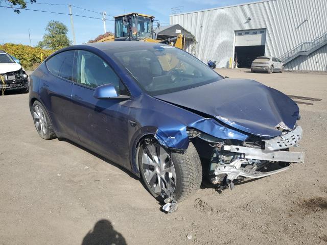 LRWYGDFD8PC227085 - 2023 TESLA MODEL Y BLUE photo 4