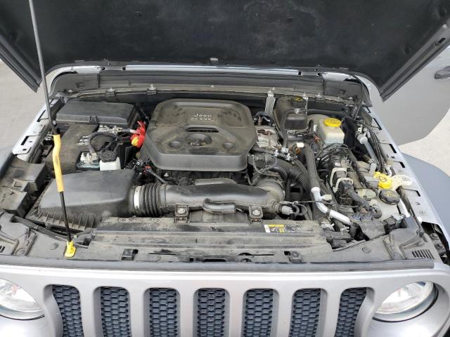 1C4HJXDN1KW682109 - 2019 JEEP WRANGLER UNLIMITED SPORT GRAY photo 11