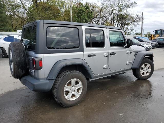 1C4HJXDN1KW682109 - 2019 JEEP WRANGLER UNLIMITED SPORT GRAY photo 3