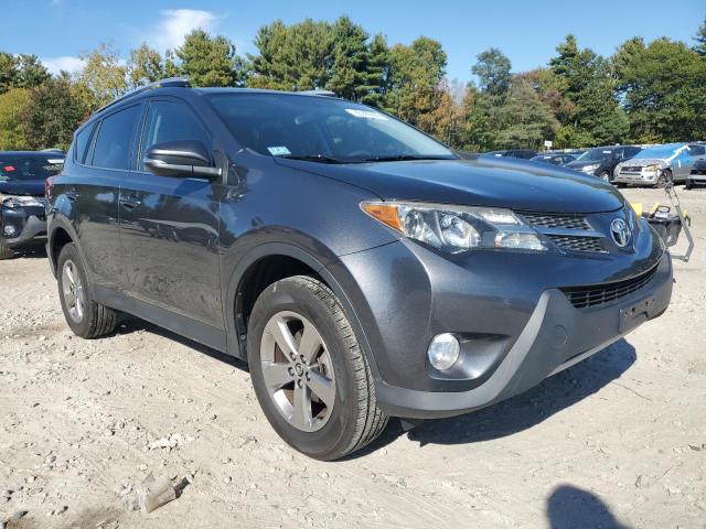 JTMRFREV7FD160649 - 2015 TOYOTA RAV4 XLE BLUE photo 4