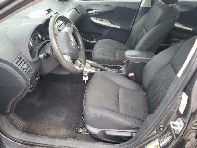 2T1BU4EE8DC116177 - 2013 TOYOTA COROLLA BASE GRAY photo 7