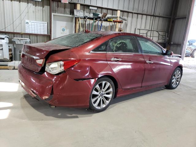 5NPEC4AC7DH534375 - 2013 HYUNDAI SONATA SE RED photo 3