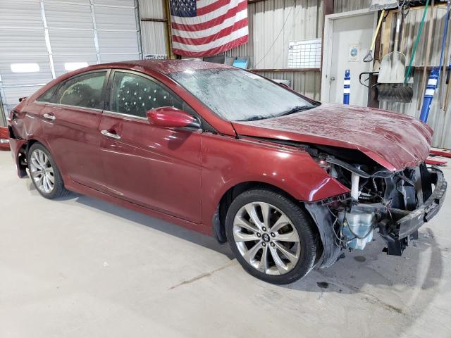 5NPEC4AC7DH534375 - 2013 HYUNDAI SONATA SE RED photo 4