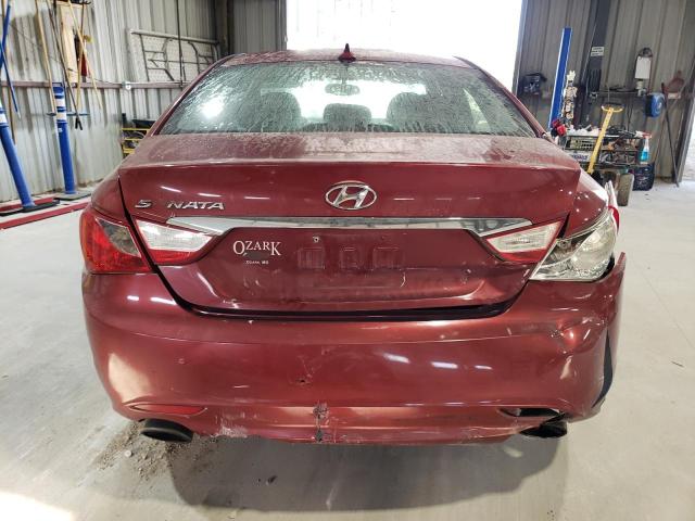 5NPEC4AC7DH534375 - 2013 HYUNDAI SONATA SE RED photo 6